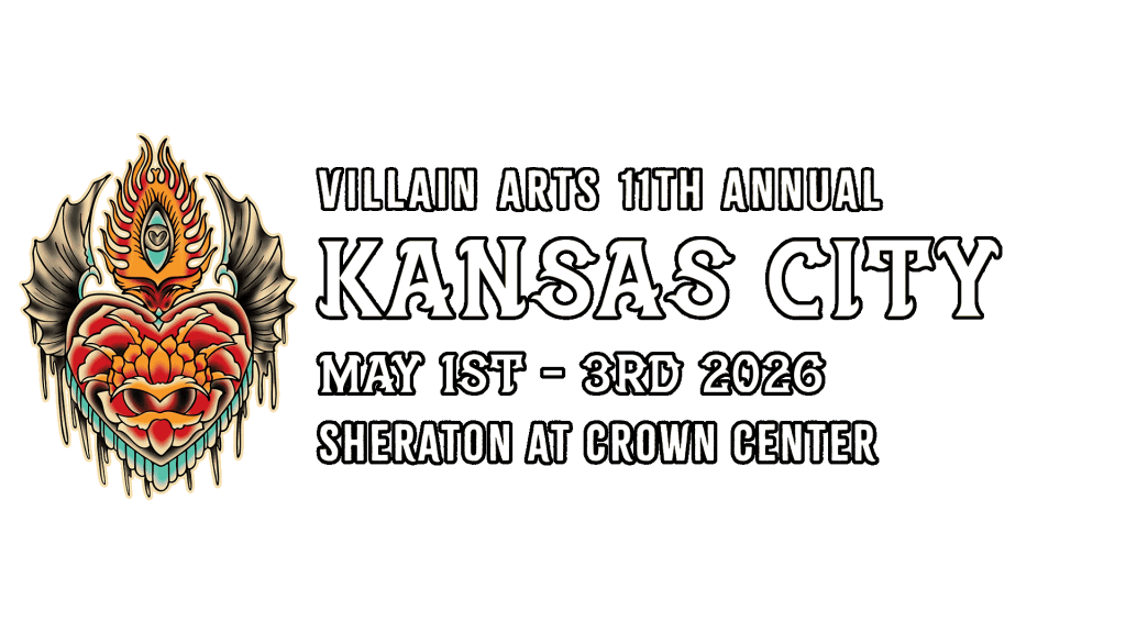Kansas City Tattoo Convention on May 1st - May 3rd 2026 at the Sheraton at Crown Center.