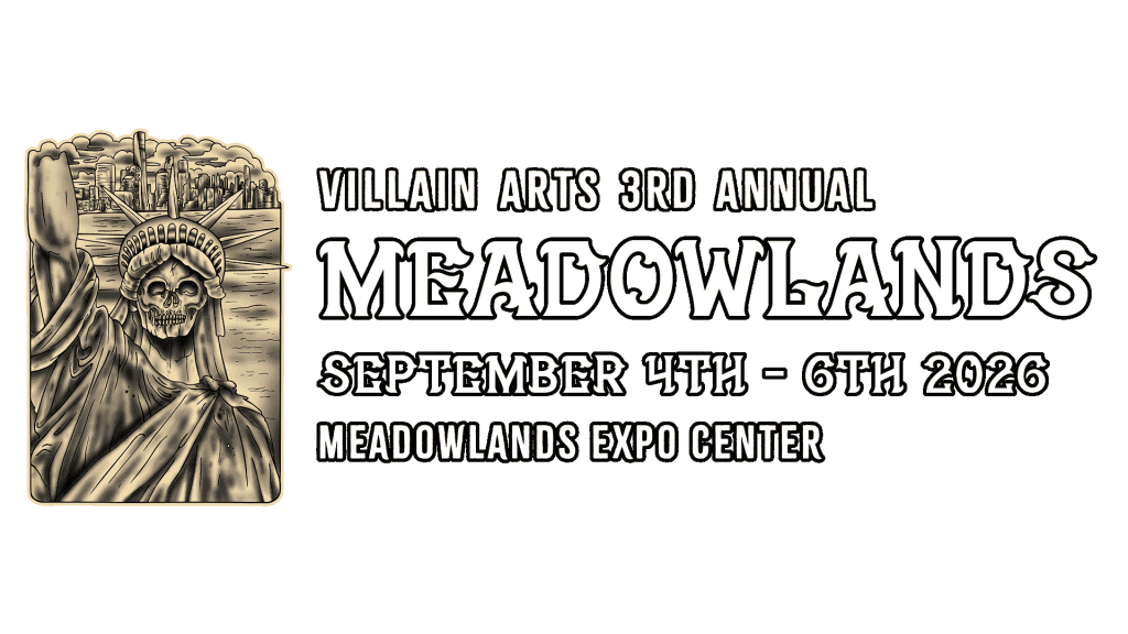 Meadowlands Tattoo Convention on September 4th - September 6th 2026 at Meadowlands Expo Center.
