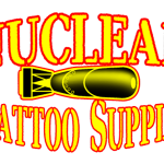 nuclear tattoo supply logo