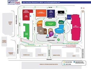 Parkway Bank Park Map of the Area