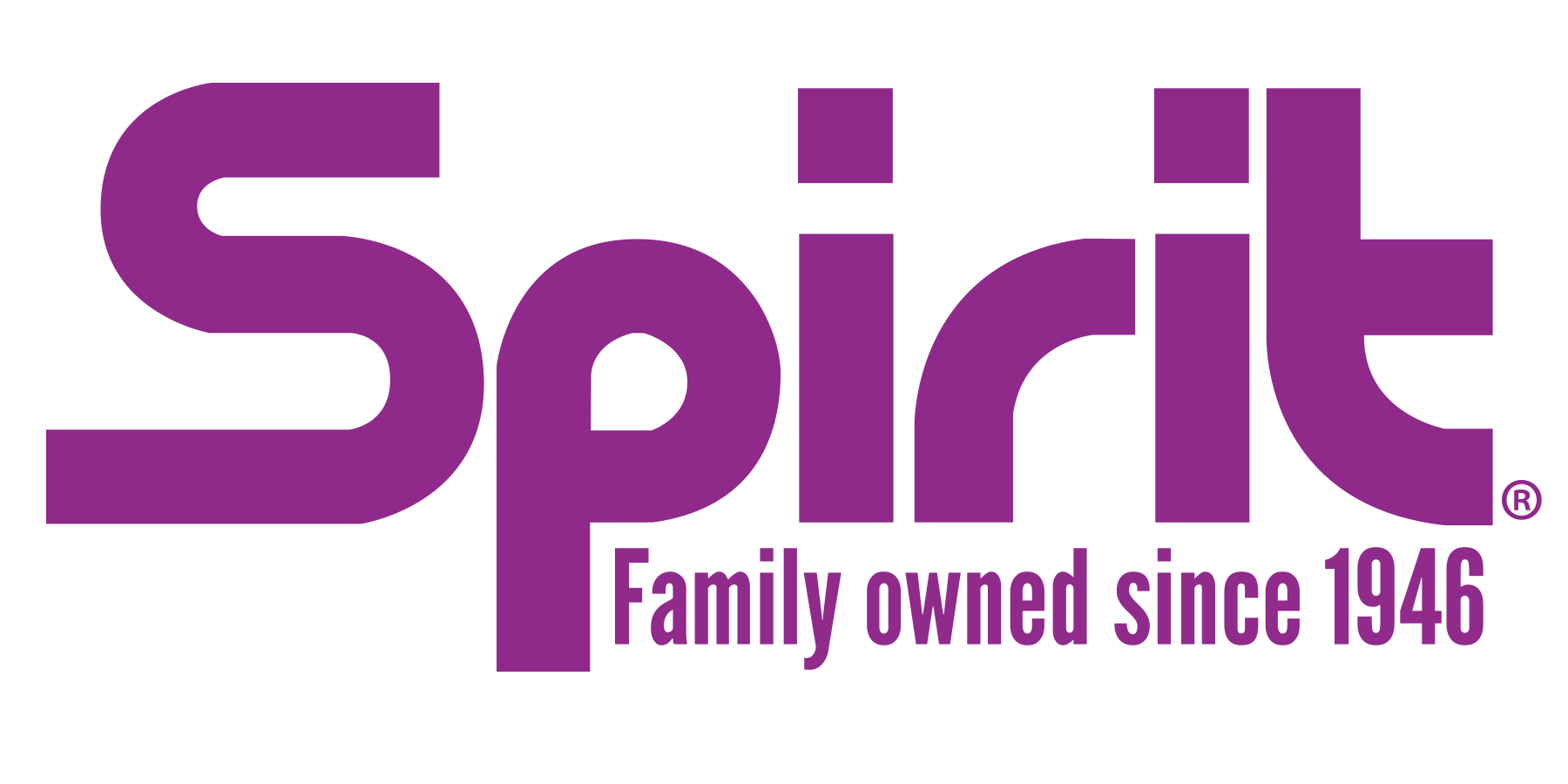 Spirit logo - family owned since 1946