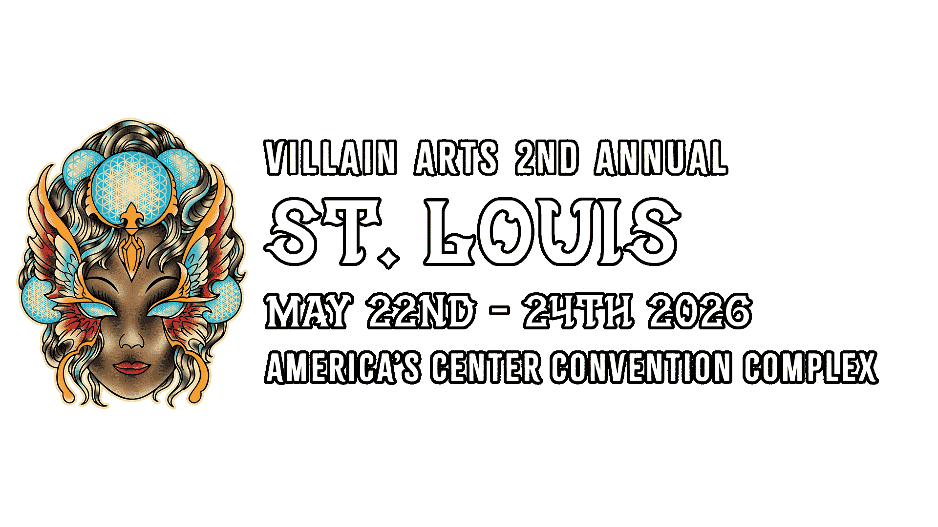 St Louis Tattoo Convention on May 22nd - May 24th 2026 at America's Center Convention Complex.