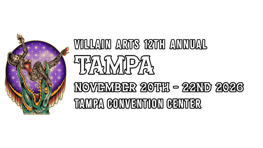 Tampa Tattoo Convention on November 20th - November 22nd 2026 at Tampa Convention Center.