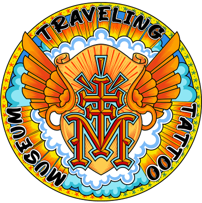 Traveling Tattoo Museum logo