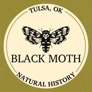 Black Moth logo - Natural History - Tulsa, OK